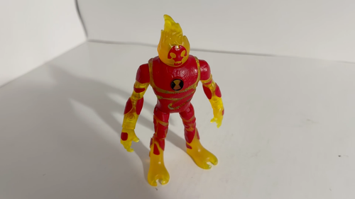 Ben 10 Power Up Heatblast 2017 Action Figure Lights Sound Works Playmates Toys - Video 1 of 1