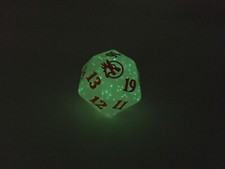 MTG Spindown - Midnight Hunt - Glow In The Dark D20