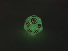 MTG Spindown - Midnight Hunt - Glow In The Dark D20