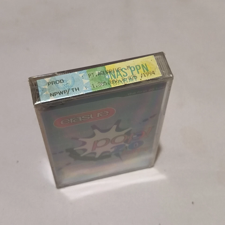 Erasure - Pop! The First 20 Hits 1992 original indonesia tapes brand new - Image 4 of 4
