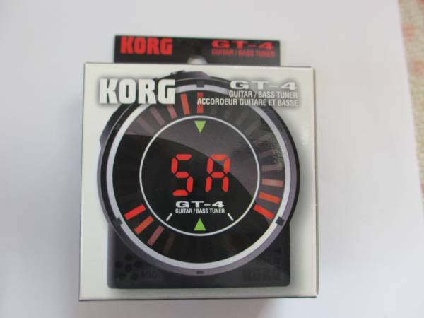 Korg Gt 4 Guitar Base Tuner Korg Gt 4 Guitar Base Tuner