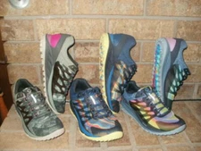 NEW MERRELL ANTORA 2 HIKER PICK PRINT(BLUE-GRAY-RED),RAINBOW, RAINBOW MT/RP $120