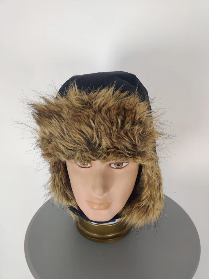 Columbia Unisex Earflap Gorro Impermeable Negro L/XL Invierno - Excelente Foto 2 de 4