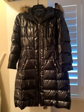 winter long coat hooded woman small