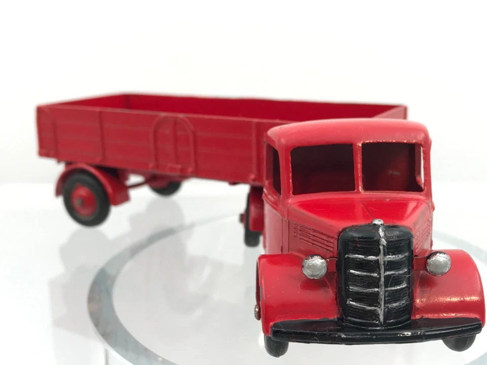 DINKY TOYS DINKY SUPERTOYS BEDFORD ROJO MADE IN ENGLAND 1/43 Nº 521 - Imagen 2 de 4