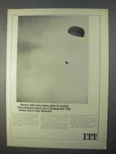 1966 ITT Satellite-Communication Earth Terminal Ad