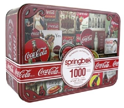 Coca Cola Tin Signs Jigsaw Puzzle, 1000 Pieces, Special Edition by