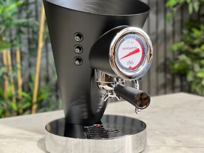 BUGATTI DIVA 1 GROUP ESPRESSO COFFEE MACHINE BRAND NEW BLACK HOME