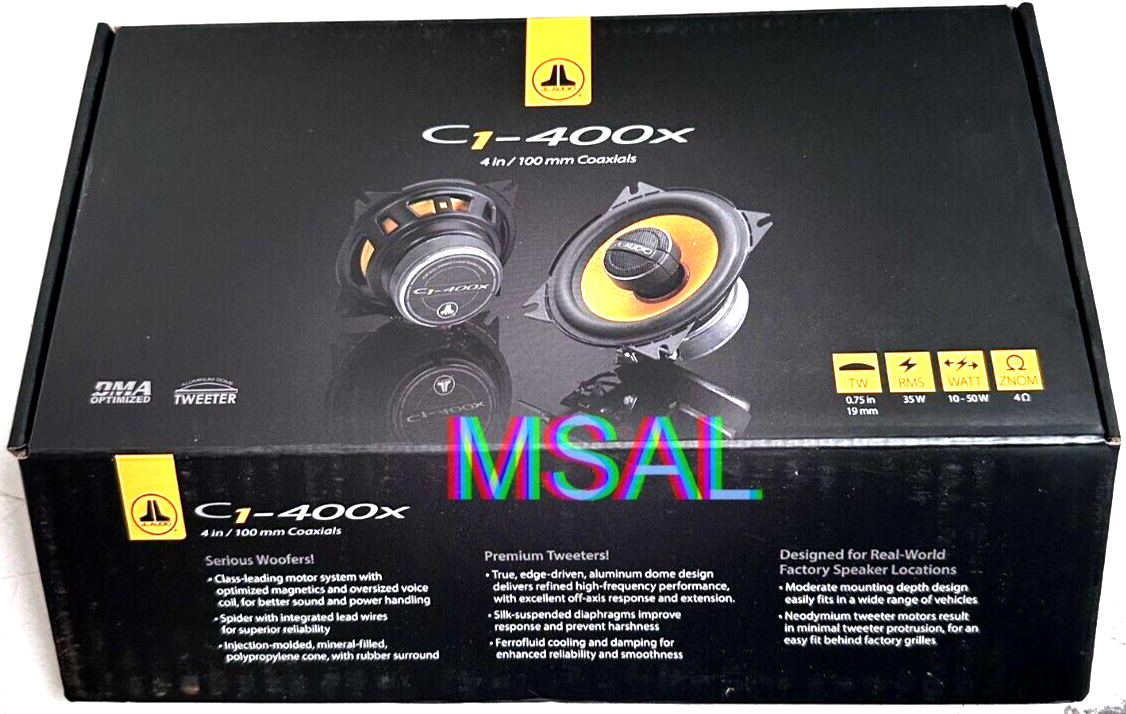 New Version JL Audio C1-400x C1 Series 4