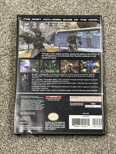 Time Splitters 2 (Nintendo GameCube, 2002) - Picture 2 of 3