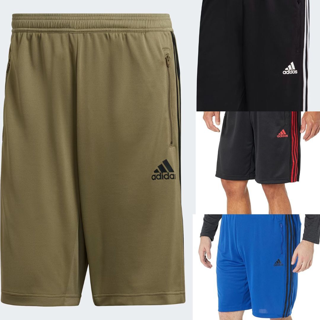 adidas men adidas Designed 2 Move 3-Stripes Primeblue Shorts M/L