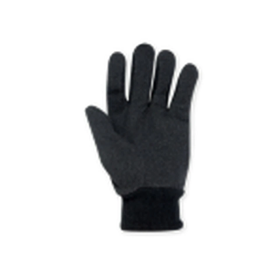 CLC 2012 GUANTES DE TRABAJO JERSEY NEGRO PESADO CON PUNTOS DE AGARRE DE PVC Foto 3 de 3
