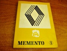 MANUALE OFFICINA RENAULT MEMENTO 1988 diagnosi originale