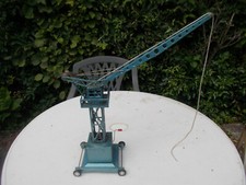 ANTICA GRANDE GRU IN LATTA JOUSTRA...Francia anni 60/versione più rara