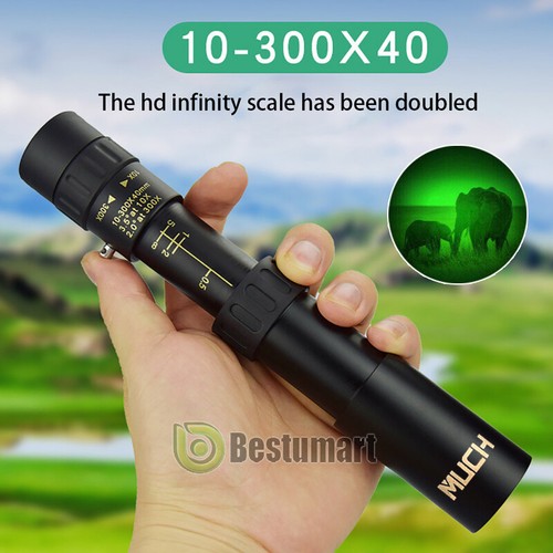 4k 10-300X40 Phone Camera Zoom Lens Monocular Telescope HD Hiking Hunting+Tripod - Picture 17 of 30