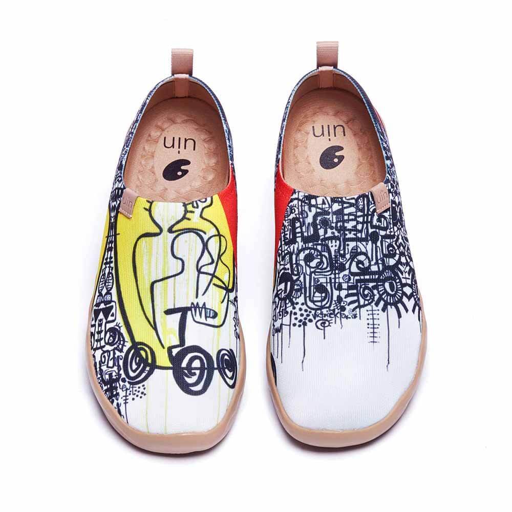 Men Size 6.5-12 UIN Slip On Shoes Canvas Comfortable Loafers  display picture 1