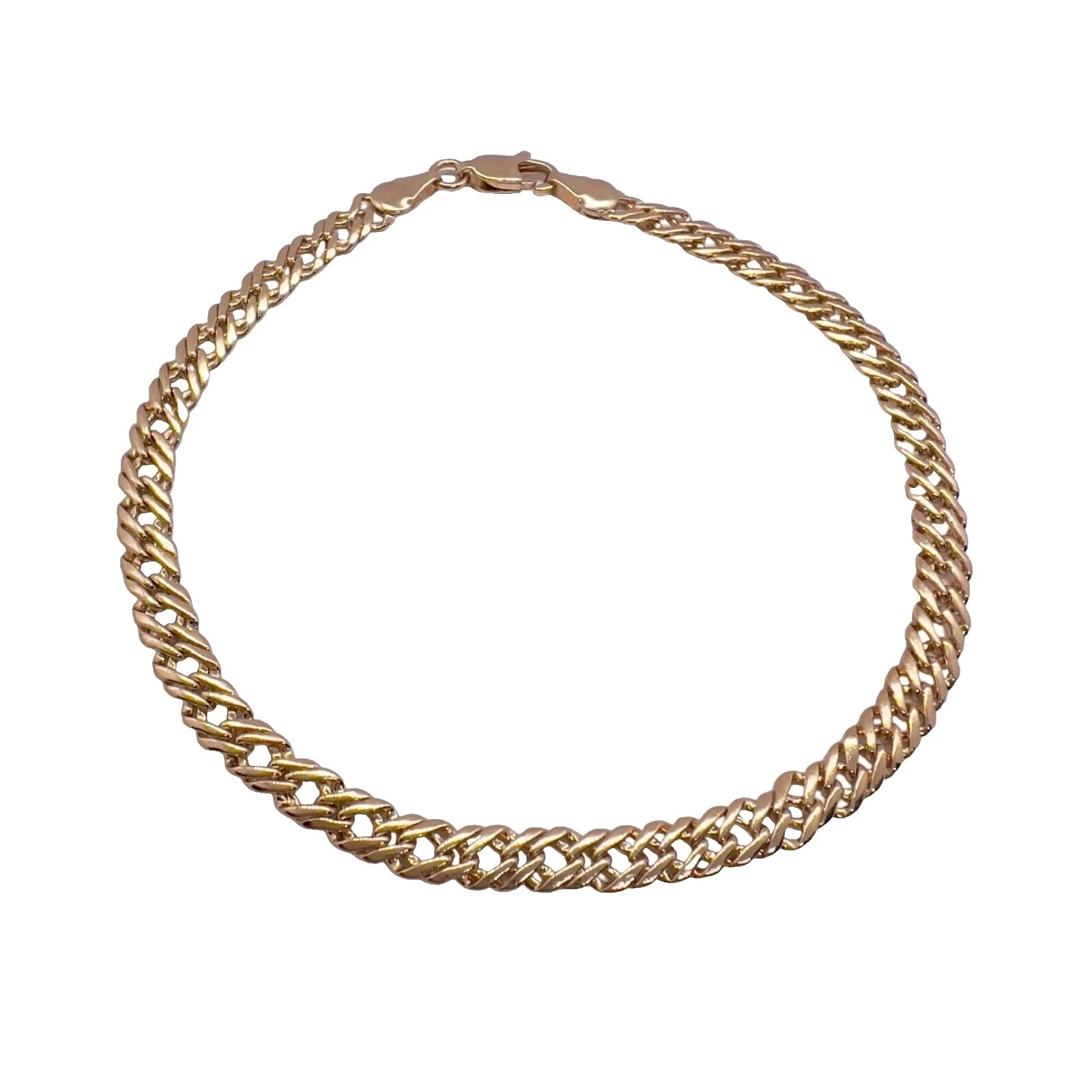 Tobilleras Fino relleno de oro amarillo