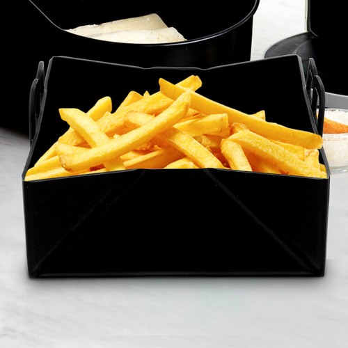 Reusable Silicone Non-stick Rectangular Air Fryer Inner Pot Airfryer Liners - 第 4/17 張圖片