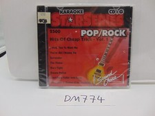 New Sealed Karaoke CD-G Sound Choice Cheap Trick Vol 1 - i want you to want me
