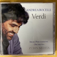 Verdi - Audio CD By Andrea Bocelli - VERY GOOD
