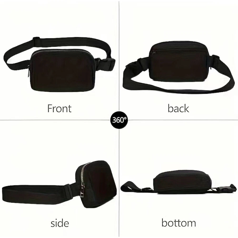 Waist Bum Bag Unisex Men Women Fanny Pack Holiday Travel Money Belt Pouch Wallet - Picture 7 of 36
