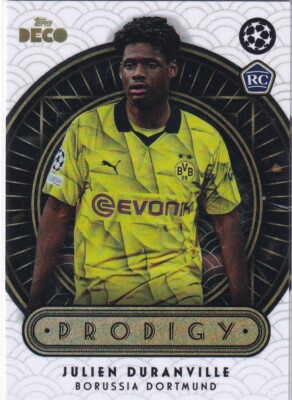 Topps UCL Deco Champions League 2023/24 Julien Duranville Rookie Prodigy