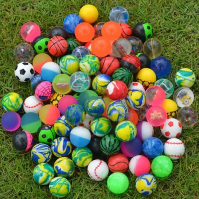   Flummis Flummi Springball 45 mm Groß Hüpfball Bouncing Ball Mitgebsel Tombola 
