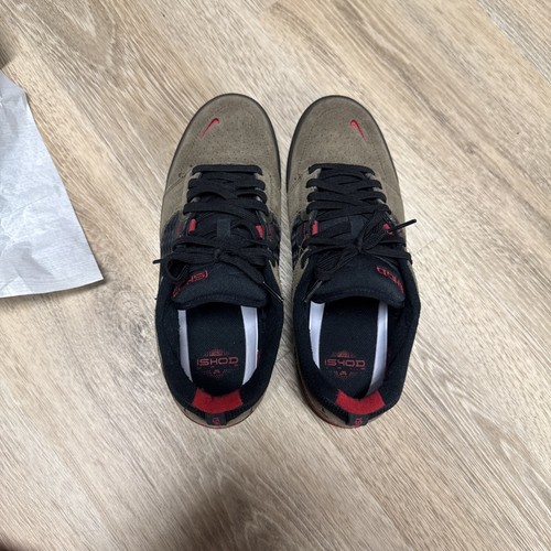 Size 7.5 - Nike Ishod Wair SB Light Olive - Picture 6 of 10