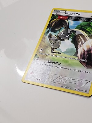 Bunnelby 121/160 - LP - XY Primal Clash Pokemon Card - Hitoshi