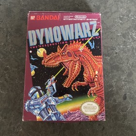 Dynowarz: Destruction of Spondylus Complete in Box CIB Nintendo NES Video Game
