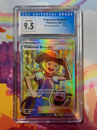Pokémon Breeder graded CGC 9.5 for sale on eBay