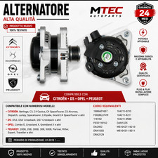 Alternateur Citroen DS3