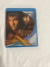 Reign of Fire Blu-ray Edition Christian Bale,  Matthew Mcconaughey, Like New