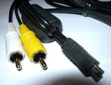 2 RCA AV Audio Video Adapter Cable Cord for Mobile Phone