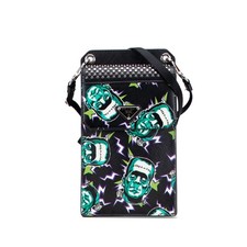 Prada Triangle Logo Smartphone Case Women Black One Size
