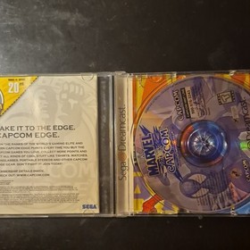 Capcom Marvel vs. Capcom: Clash of Super Heroes Sega Dreamcast Manual Multiplay&hellip;