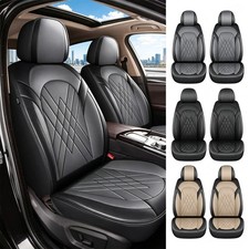 Aizdlbb Car Seat Cover Pu Leather For Nissan Titan 2009-2026 Cushion 25 Seats