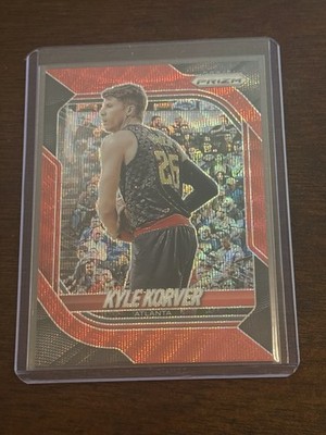 2025-26 Panini Prizm Basketball Kyle Korver Red Wave Prizm #074/299