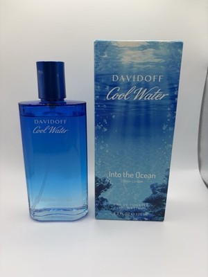 Davidoff Cool Water INTO THE OCEAN 4.2oz-125ml EDT (DISCONTINUED & RARE) 2013