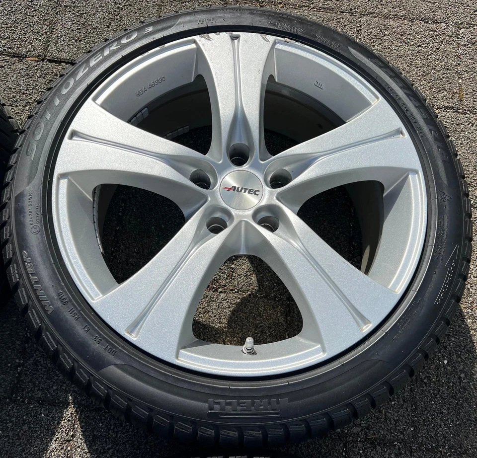 4 ALU 18" WINTERRÄDER BMW 3ER REIHE F30 F31 X1 E84 4ER REIHE F32 F33 225/45R18 - Bild 4 von 4