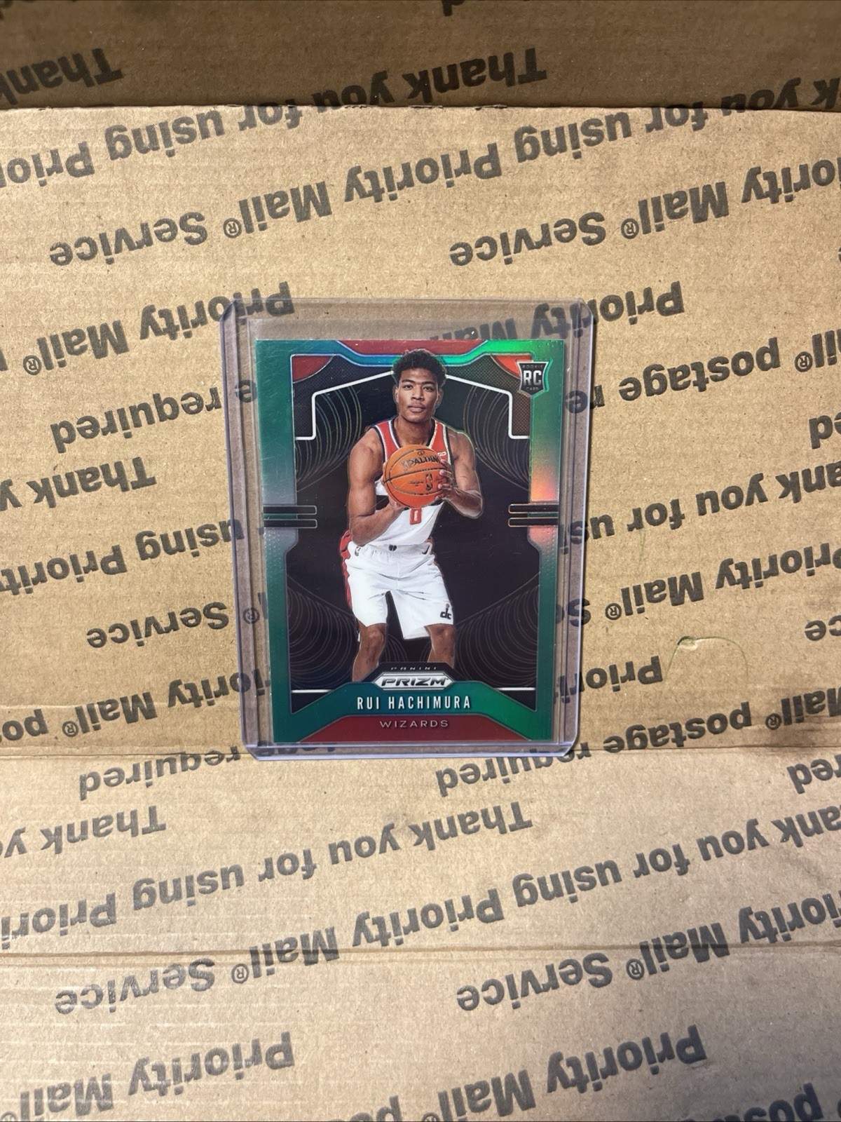 2019 Panini Prizm 255 Rui Hachimura  Green Rookie