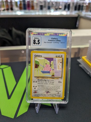 Clefairy (Unlimited) graded CGC 9 for sale on eBay