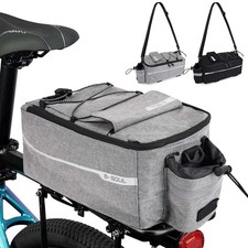 Waterproof Bicycle Rear Rack Seat Bag Bike Cycling Storage Pouch Trunk US