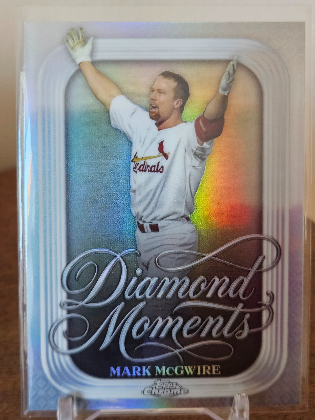 2026 Topps Chrome Mark McGwire Diamond Moments Refractor #DM-28