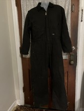 Walls Workwear Mens Insulated Overalls Size Large Black