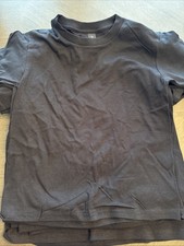 7 Pack Gildan Youth Heavy Cotton Stylish T Shirt Casual Plain Black T-Shirt XS