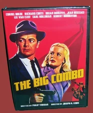 NEW OLIVE FILMS CORNEL WILDE JEAN WALLACE THE BIG COMBO FILM NOIR CRIME DVD 1955