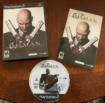 Hitman: Contracts Sony PlayStation 2, 2004 Complete with game and manual Tested