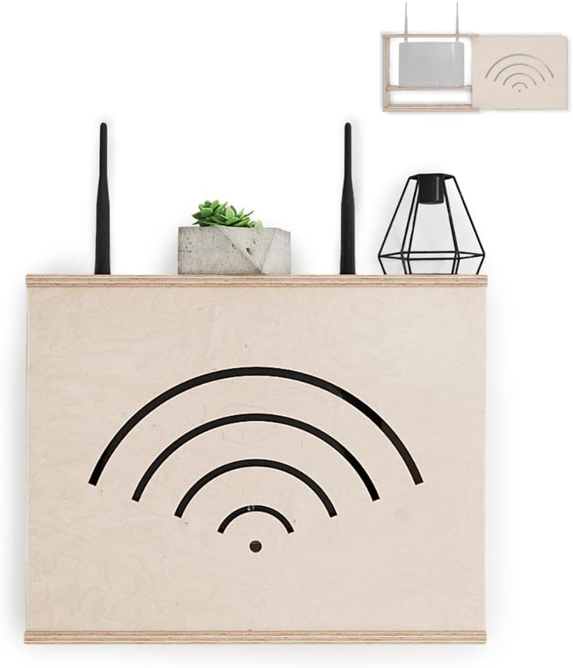 OFFERTA Router Armadio Made in EU - Wall Box Legno 40x32 - Stock Limitato