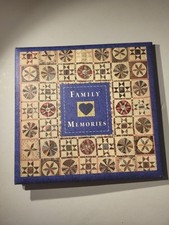 Family Scrapbook Album With Embellishments New Vintage